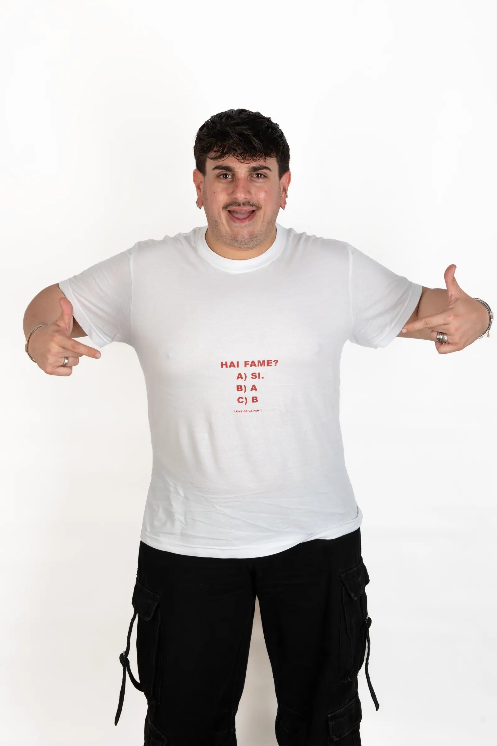 T-Shirt "HAI FAME" Bianca