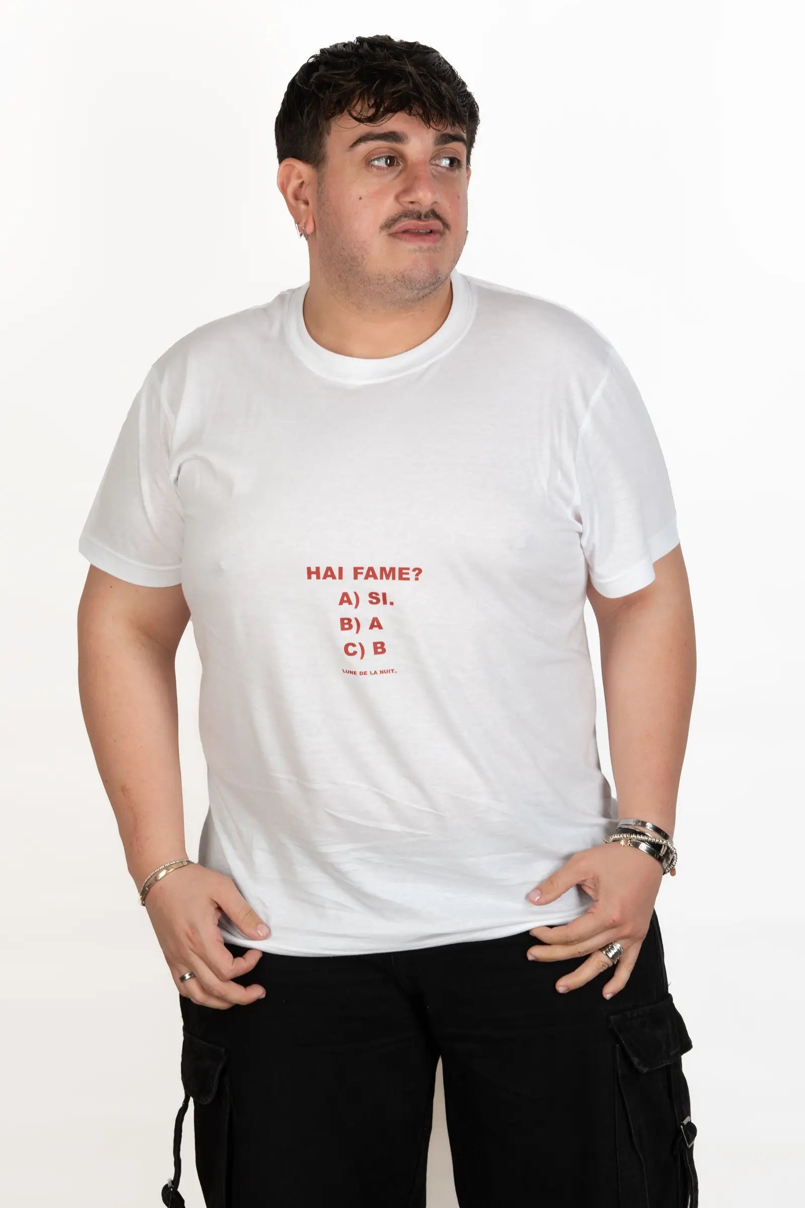 T-Shirt "HAI FAME" Bianca
