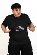 T-Shirt "COSA ASPETTI" Nera